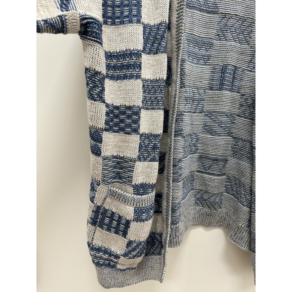 Peruvian Connection Sahel Cardigan Pocket Button Down Sweater Women’s Large - Picture 11 of 12